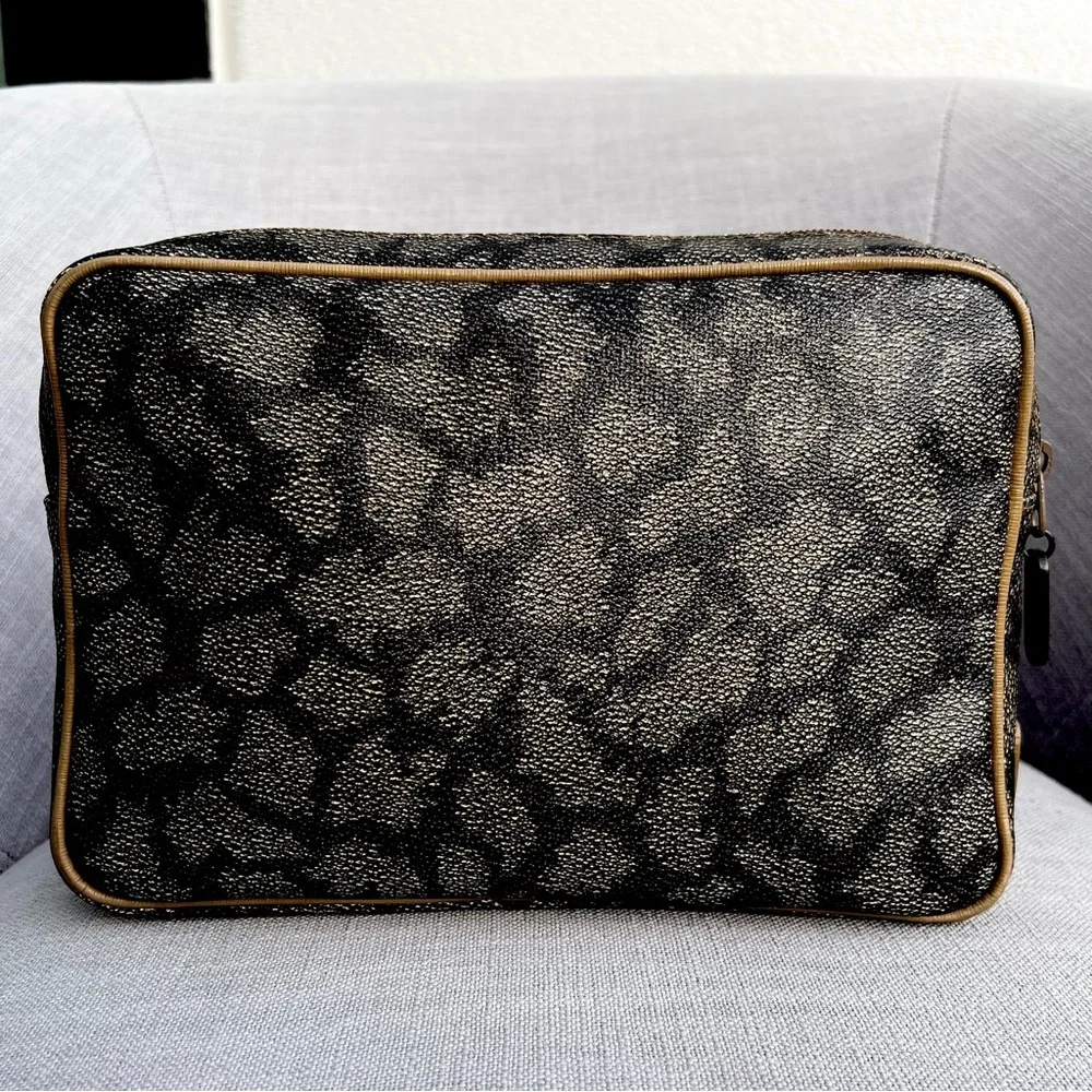 YSL Clutch Bag Giraffe Print Yves Saint Laurent - Picture 2 of 7